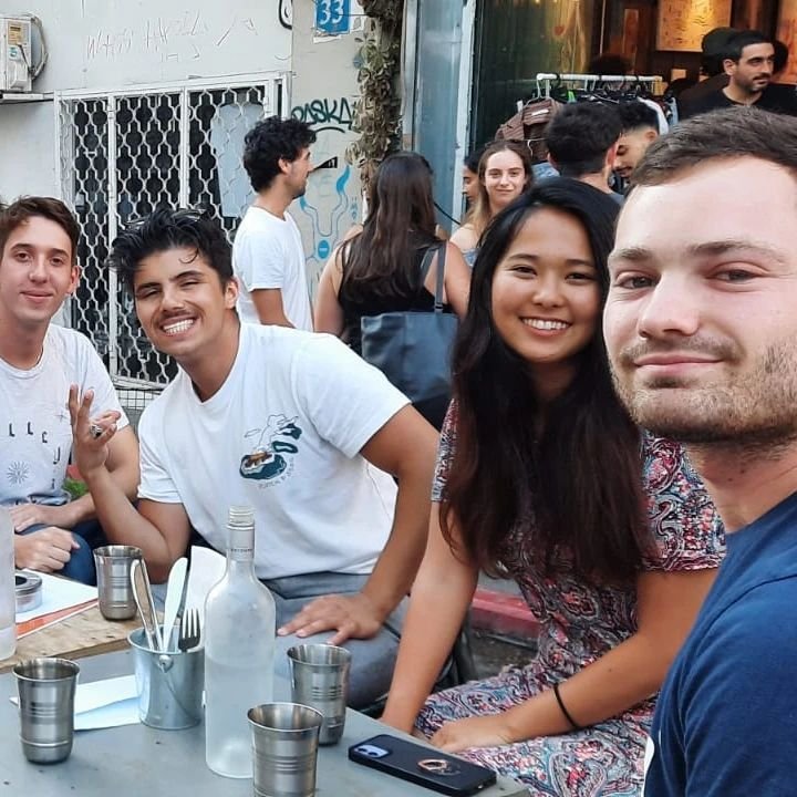 Integraliah students together in Tel Aviv