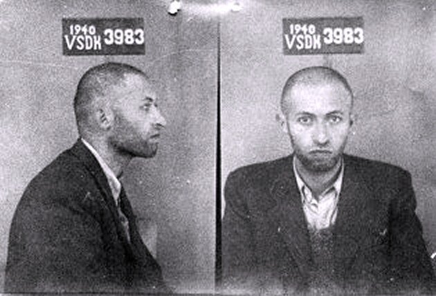 Menahem Begin mugshot