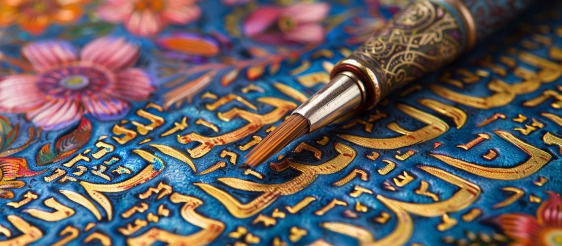 learn hebrew calligraphy: artistic language skills